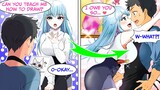 I Helped A Hot Girl Trying To Be An Illustrator, Now She Wants To Thank Me (Manga | Comic Dub)