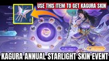 Kagura Annual Starlight Skin 2021 Update Event Leaked | MLBB