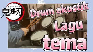 Drum akustik Lagu tema