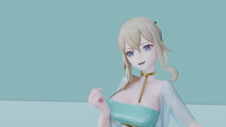 [Cloth/Qin] Leader's summertime [Genshin Impact MMD]