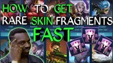 HOW TO GET RARE SKIN FRAGMENTS FAST in MOBILE LEGENDS | tips and tricks