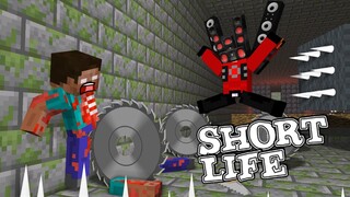 Monster School : Skibidi Multiverse Short Life - Minecraft Animation