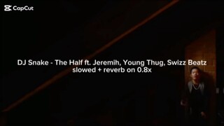 DJ Snake - The Half ft. Jeremih, Young Thug, Swizz Beatz (slowed + reverb on 0.8x)