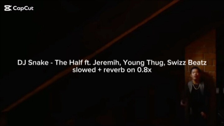 DJ Snake - The Half ft. Jeremih, Young Thug, Swizz Beatz (slowed + reverb on 0.8x)