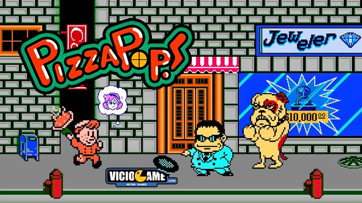 🎮 匹萨泡泡 (任天堂) 完整游戏流程 🍕
