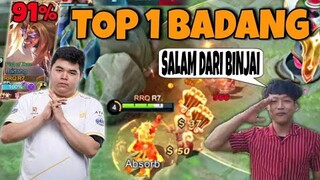 R7 TOP 1 BADANG ! SALAM DARI BINJAI !