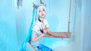 [cosplay] con bướm này rất trắng.