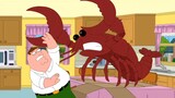 Peter was poked by a lobster when he was born