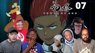 JUST ANOTHER TEST ? TOWER OF GOD EPISODE 07 BEST REACTION COMPILATION