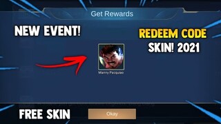 NEW! REDEEM EPIC CODE SKIN! FOR FREE! 2021 SECRET EVENT! (CLAIM NOW) | MOBILE LEGENDS 2021