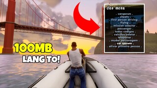 100MB Only - GTA San Andreas - Mobile Gameplay (With Cleo Cheats/Mods)