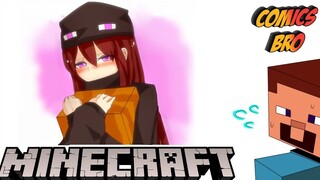 【Truyện tranh lồng tiếng Nga Minecraft】 Đầu bí ngô