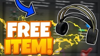 [FREE ITEM] HOW TO GET the GOLDEN HEADPHONES | Roblox