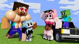 Monster School : Baby Zombie CHALLENGE - Funny Story - Minecraft Animation