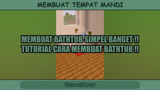 MEMBUAT TEMPAT MANDI YANG SIMPEL ❓❓❗❗