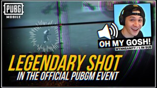 ATHENA MADE A LEGENDERY SHOT IN THE OFFICIAL PUBG MOBILE EVENTS!