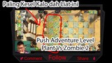 Push Adventure Level Plant Vs Zombie 2
