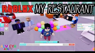 WALK-THROUGH MY RESTAURANT IN ROBLOX