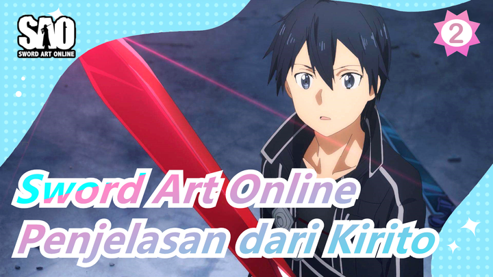 Sword Art Online|[Buatan Tangan]Elucidator Dari Kirito|Tampan Dan Tak Terkalahkan|Mudah Dipelajari_2