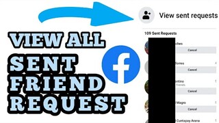 HOW TO VIEW SENT FRIEND REQUEST ON FACEBOOK