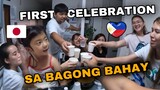 FIRST CELEBRATION SA BAGONG BAHAY | Buhay sa Japan | Japanese Filipino Family