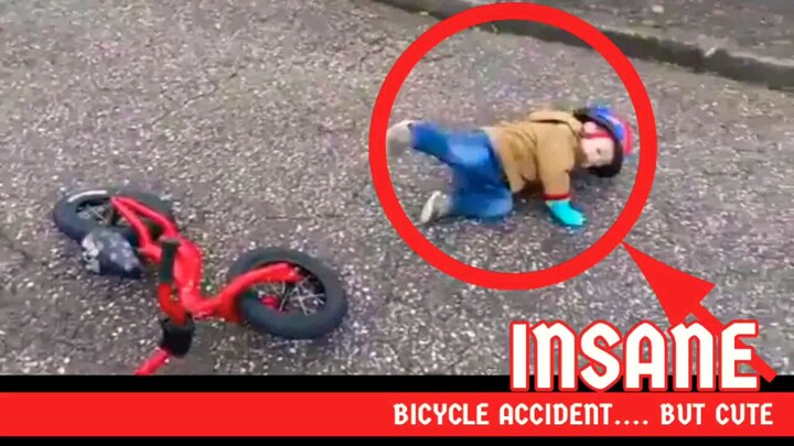 Insane Kid Bicycle Accident