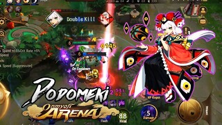 Dodomeki | Onmyoji Arena | she collects BALLS..... EYEBALLS