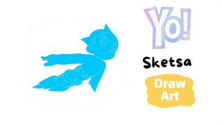 Yo! Draw Art Astro Boy | Part Sketch.