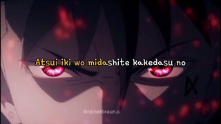 lirik lagu boruto opening 8 - Baku