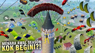 AWAL SEASON TURUN MENARA KOK BEGINI? ANEH BANGET! - PUBG MOBILE