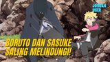 Boruto dan Sasuke Saling Melindungi! Momen Isshiki Menyerang Konoha! | Boruto Sub Indo