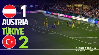 ⚽ Avusturya 1-2 Türkiye 🏆EURO 2024 Maçında Öne Çıkanlar Video Oyunu Simülasyon ve Eğlence