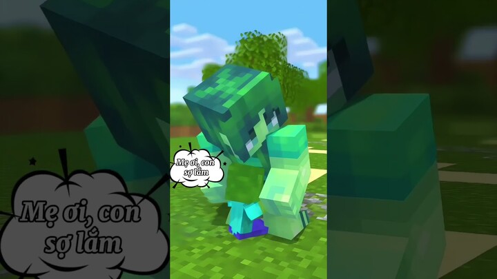 Tình yêu của mẹ #minecraft #animation #viral #herobrine #love CRE : LostEdge