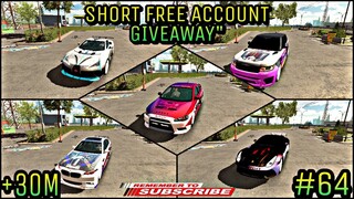 [🔴Short Free Account Giveaway ] [ Rare Design+Glitch Car ] Car Parking Multiplayer 4.7.4