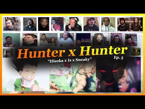 "Hisoka x Is x Sneaky" | Hunter X Hunter (2011) Episode 05 | REACTION MASHUP