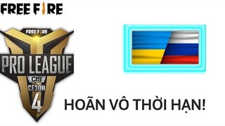 Free Fire | Xung Đột Nga-Ukraine Khiến Giải Free Fire Pro League Tại CIS Bị Hoãn Vô Thời Hạn!