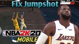 🔥NBA 2K20 Fix Jumpshot android / Lebron James Fix Jumpshot android / Nba 2k20 android gameplay
