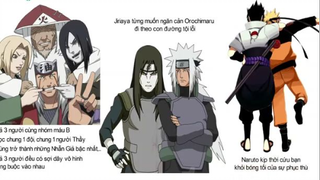 Những câu chuyện thú vị về Sannin Huyền Thoại của Làng Lá || Jiraiya Tsunade Orochimaru_Review 2