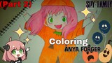 Part 2, Coloring Anya Forger (SpyxFamily)