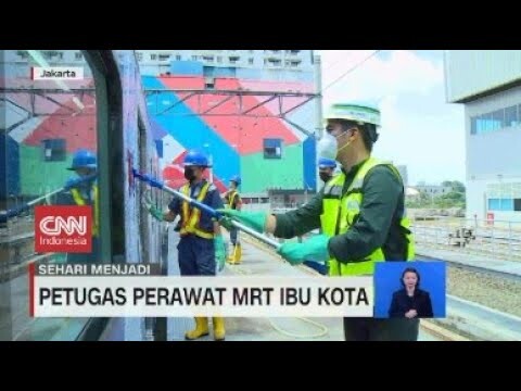 Sehari Menjadi Petugas MRT Jakarta