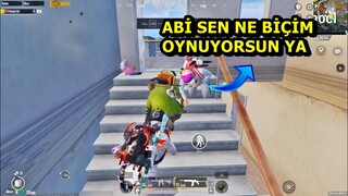 ABİ MANYAK GİBİ OYNUYORSUN DEDİ ! SOLO SQUAD PUBG MOBİLE