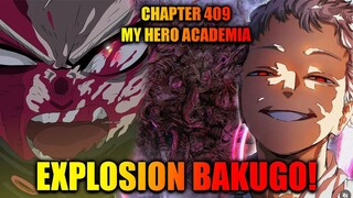 Review Chapter 409 My Hero Academia - Bakugo Menghajar All For One Dengan Quirk Explosion Miliknya!