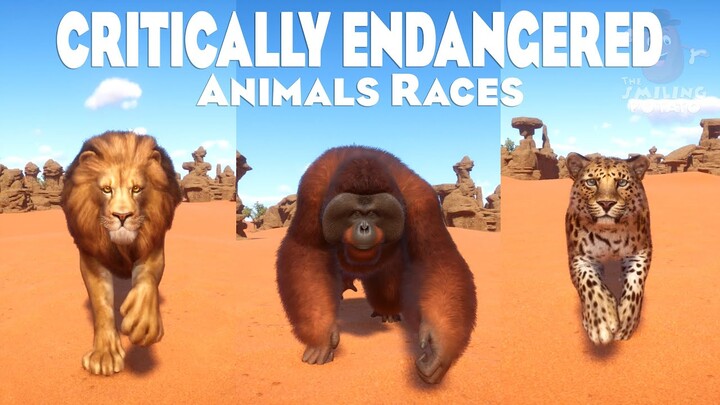 Critically Endangered Animals Speed Races in Planet Zoo included Gharial, Lion, Leopard, Lemur & etc