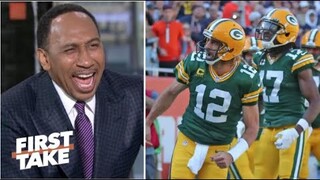 Stephen A. "blasts" Matt Nagy hasn't forgotten Aaron Rodgers' "I still own you" taunt at Bears