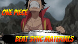 One Piece Beat Sync AMV Materials Without Watermark (Help Yourself)