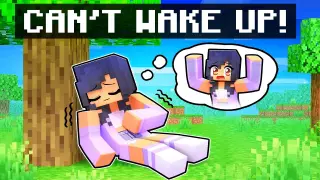 Aphmau CAN'T WAKE UP in Minecraft!