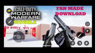 COD MODERN WARFARE 2019 MOBILE VERSION FAN MADE GAMEPLAY ANDROID DOWNLOAD UNREAL EGINE 5 2023