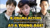 Top 10 Korean Actors Enlisted in Military at Young Age