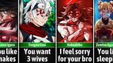 What your favorite Demon Slayer Character says about you I Otaku Senpai Comparisons