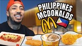 AMERICANS TRY FILIPINO MCDONALDS FOR THE FIRST TIME EVER REACTION + MUKBANG 🇵🇭